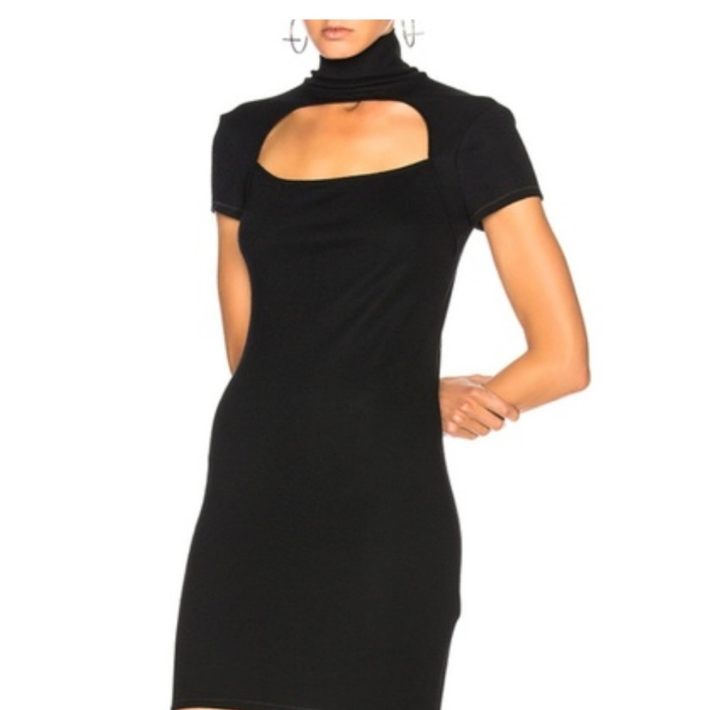 Helmut Lang Wool Mini Dress